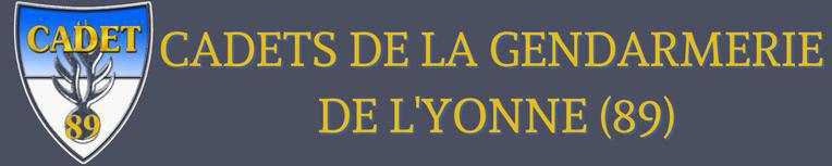 LES CADETS DE LA GENDAREMRIE DE L'YONNE - Le partenariat avec les Cadets LES CADETS DE LA GENDAREMRIE DE L'YONNE - Le partenariat avec les Cadets