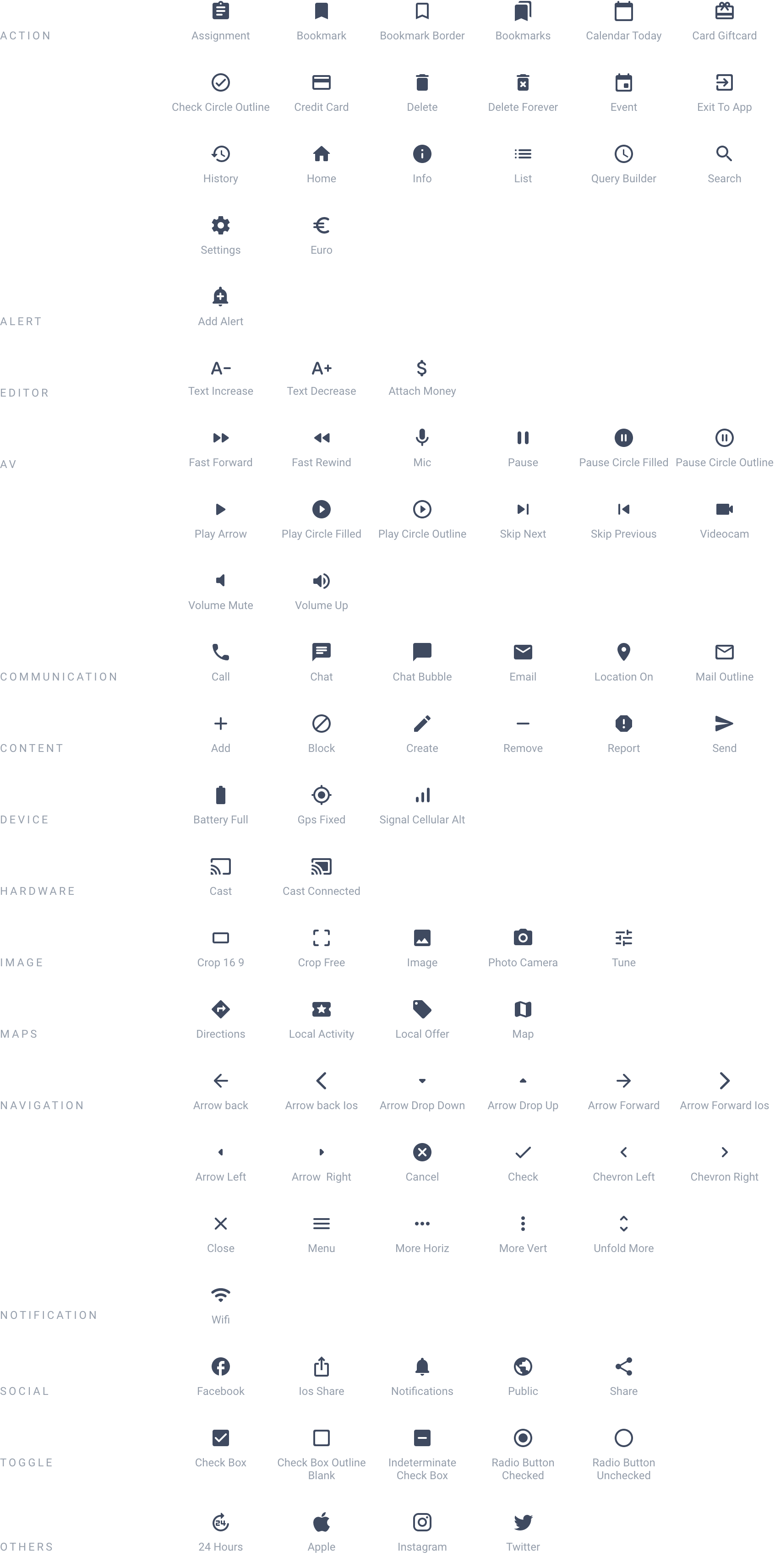 Icons | GoodBarber's Design System