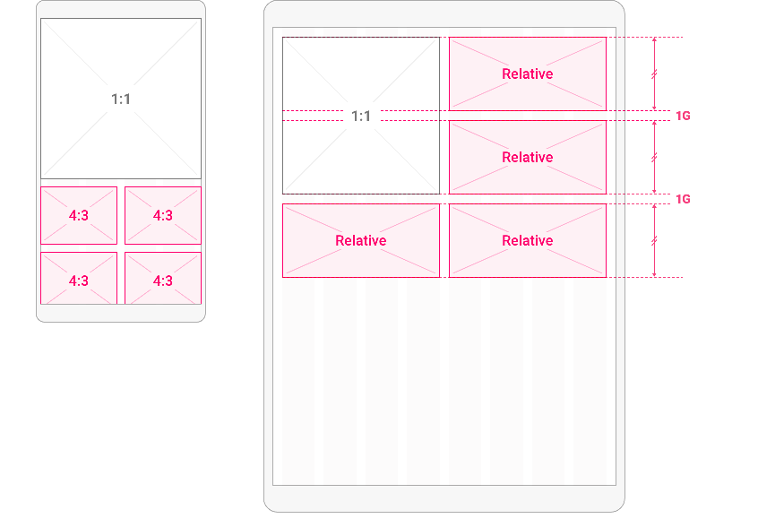 Images Aspect Ratios | GoodBarber's Design System