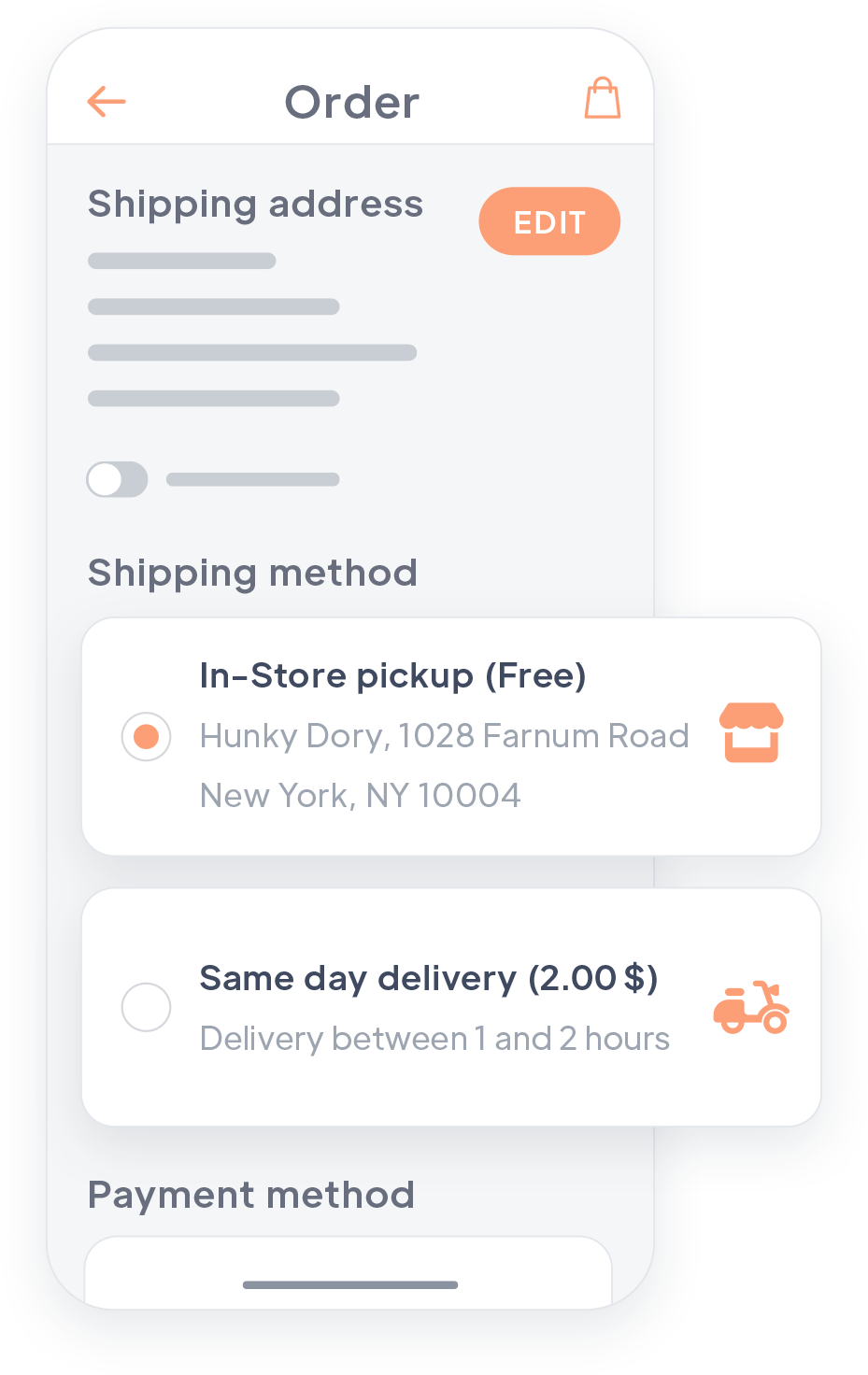 Create a Grocery Delivery app - Online Grocery app builder