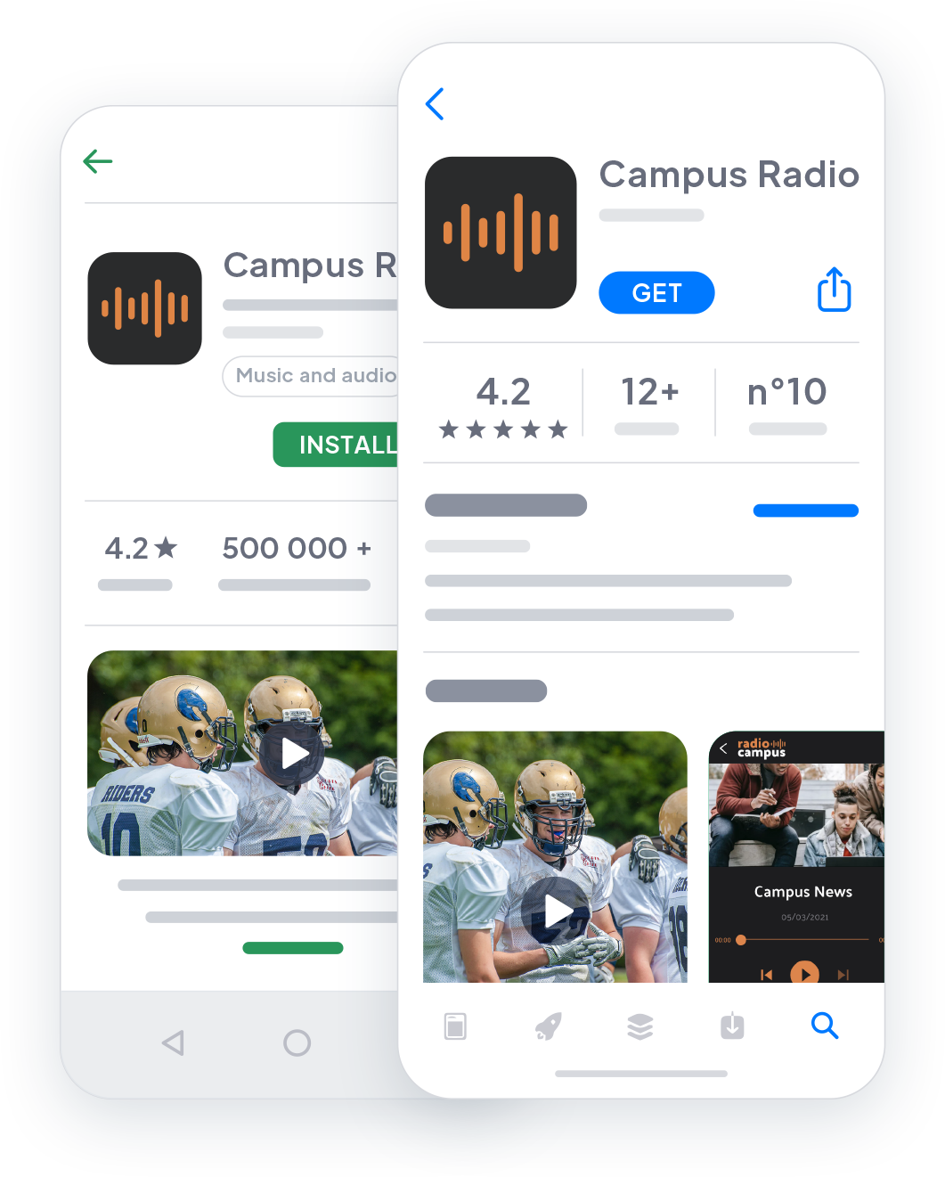 Radio Station app builder: create an app for your Radio
