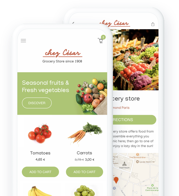 grocery app example