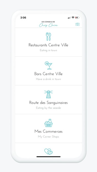 Crea un'app per una guida turistica