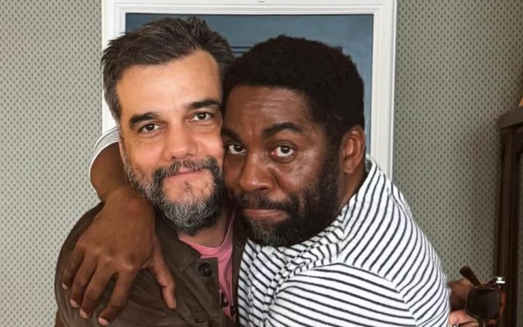 Lázaro Ramos resgata fotos antigas e homenageia Wagner Moura pelo aniversário de 50 anos