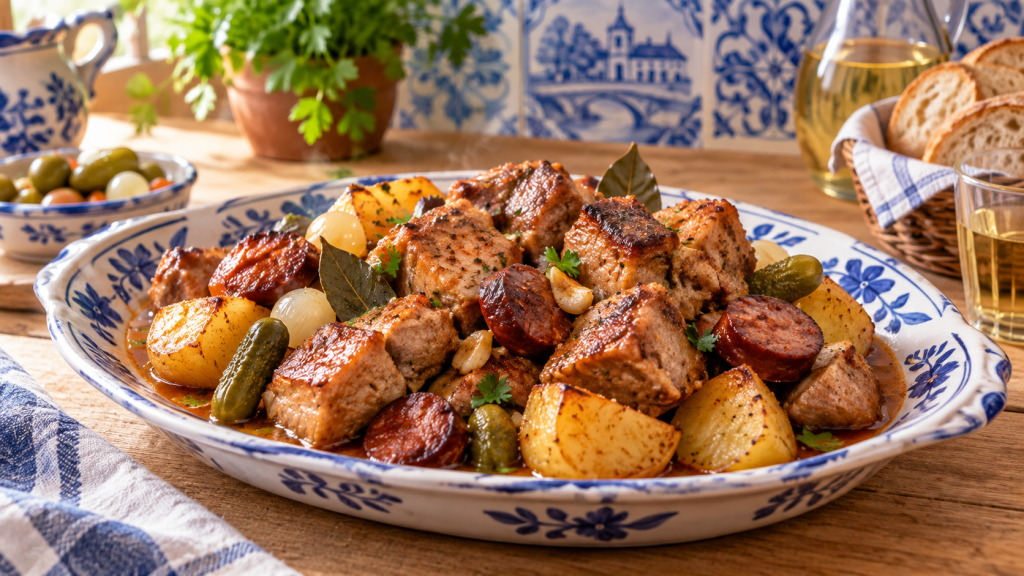 Rojões à Minhota — Porc sauté à la mode du Minho