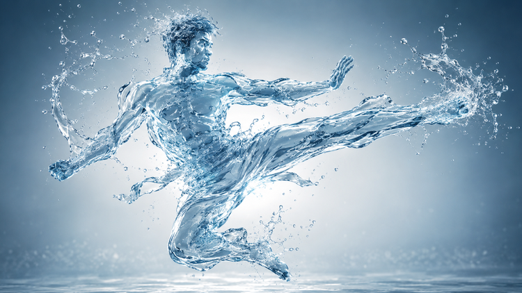 Be like water: Rethinking the design process with AI