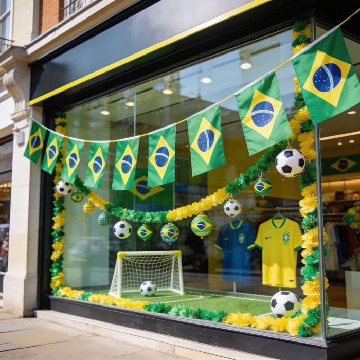 Sindilojas Caxias orienta comércio local para os dias de jogos do Brasil na Copa do Mundo 2026