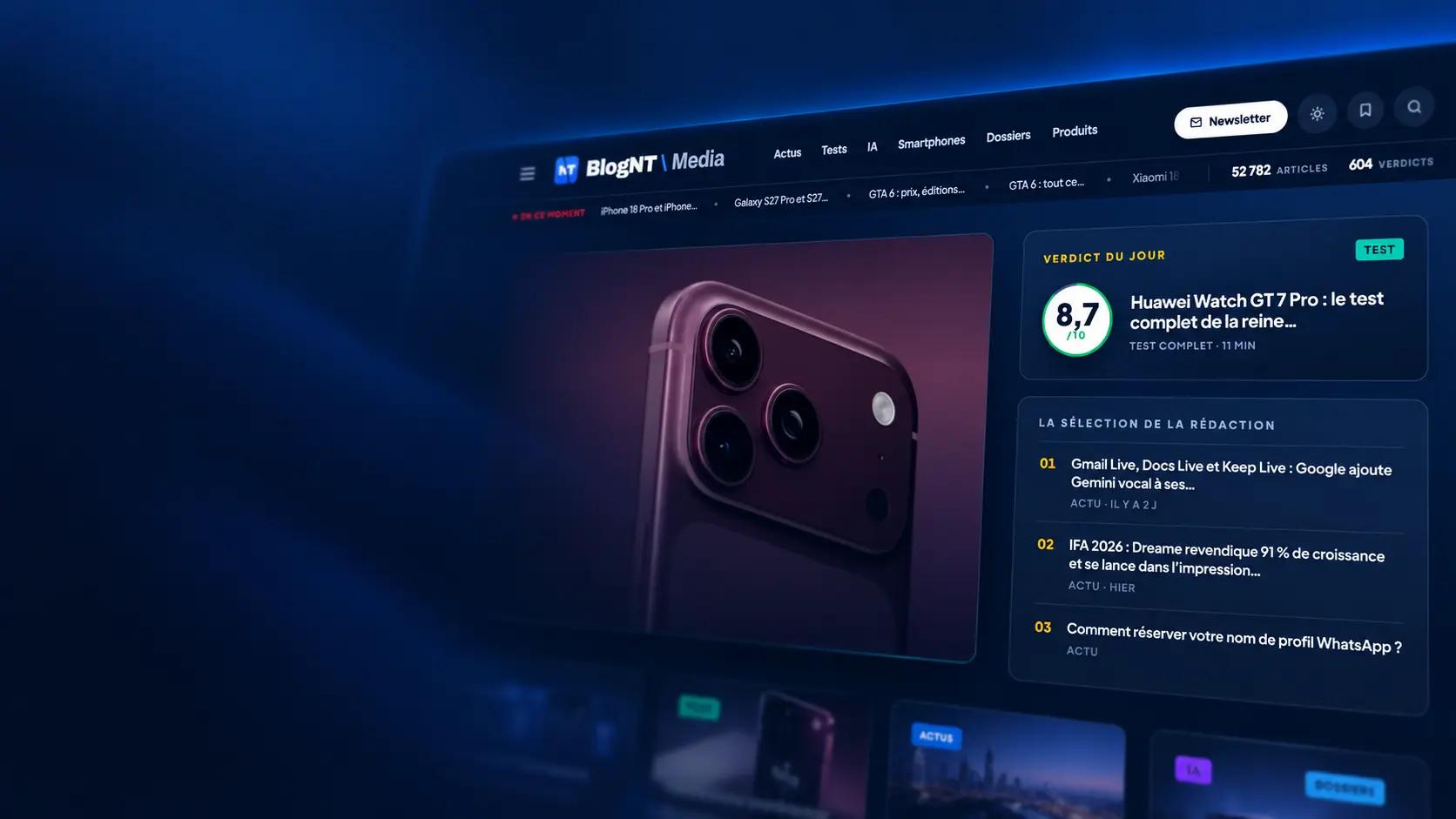 BlogNT devient BlogNT Media : nouveau nom, nouveau logo, et un site entièrement repensé