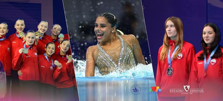 Socias se lucen en el Panamericano de Natación Artística 2026