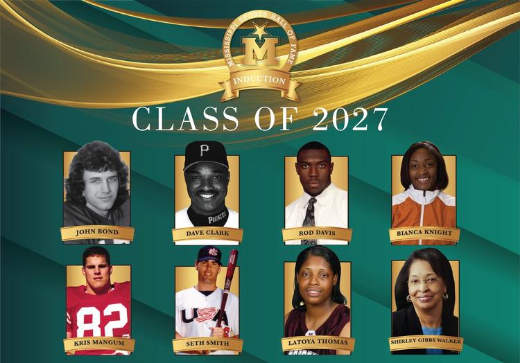 Mississippi Sports Hall of Fame announces 2027 class