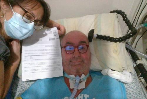 Malato di Sla rimane in ospedale due mesi e l'Inps gli chiede mille euro dell'accompagnamento