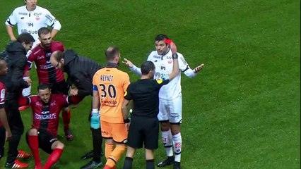 J17 EA Guingamp - Dijon FCO (4-0) - Résumé - (EAG - DFCO)   2017-18