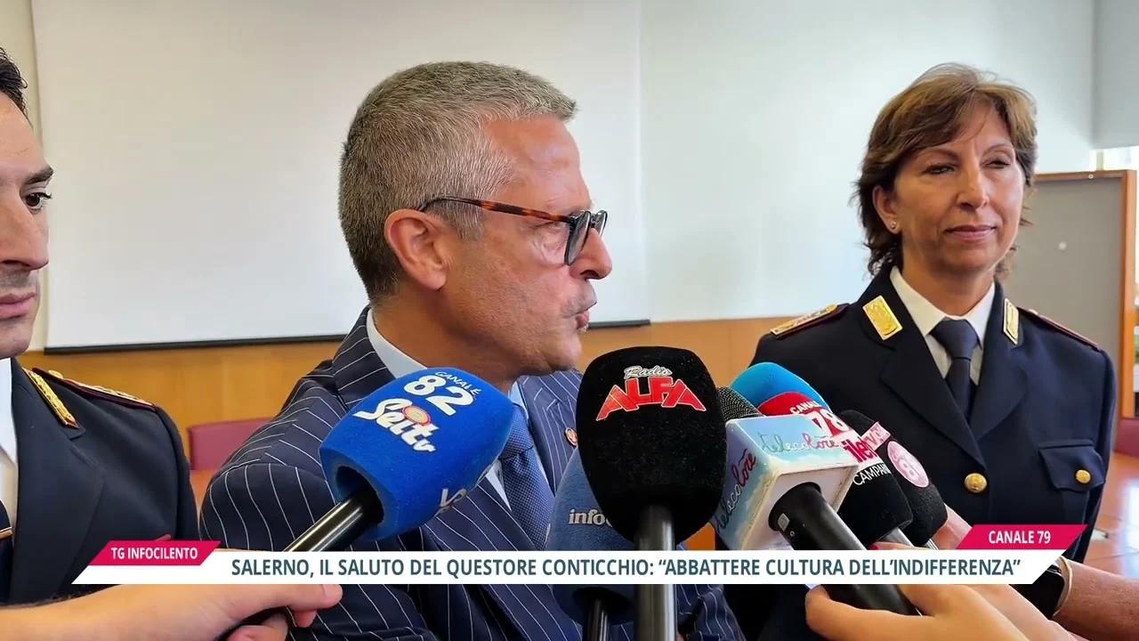 Salerno saluta il questore Giancarlo Conticchio: “Grato a questa città, lascio una comunità unita”
