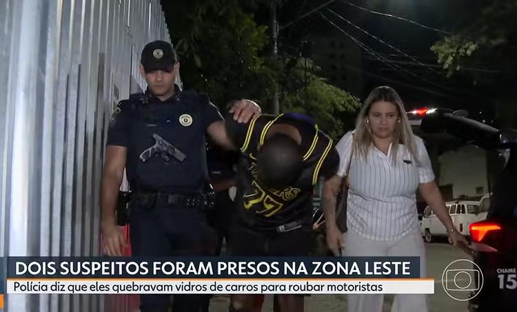 Suspeitos de integrar 'gangue do quebra-vidro' são presos após perseguição na Zona Leste de SP