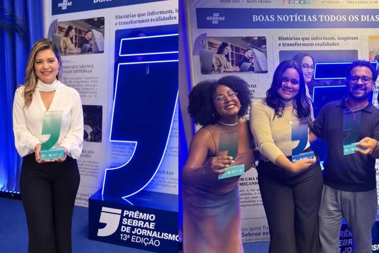 Reportagens do g1 MT vencem prêmio Sebrae de jornalismo pelo 3° ano consecutivo