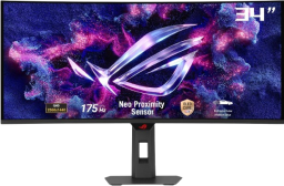 34-inch ultrawide Asus Rog Strix OLED curved gaming monitor (XG34WCDG)