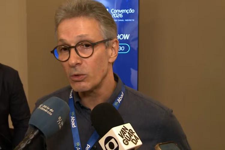 Em agenda no interior de SP, Zema diz que apoiará candidato com bandeira 'anti-PT' em segundo turno