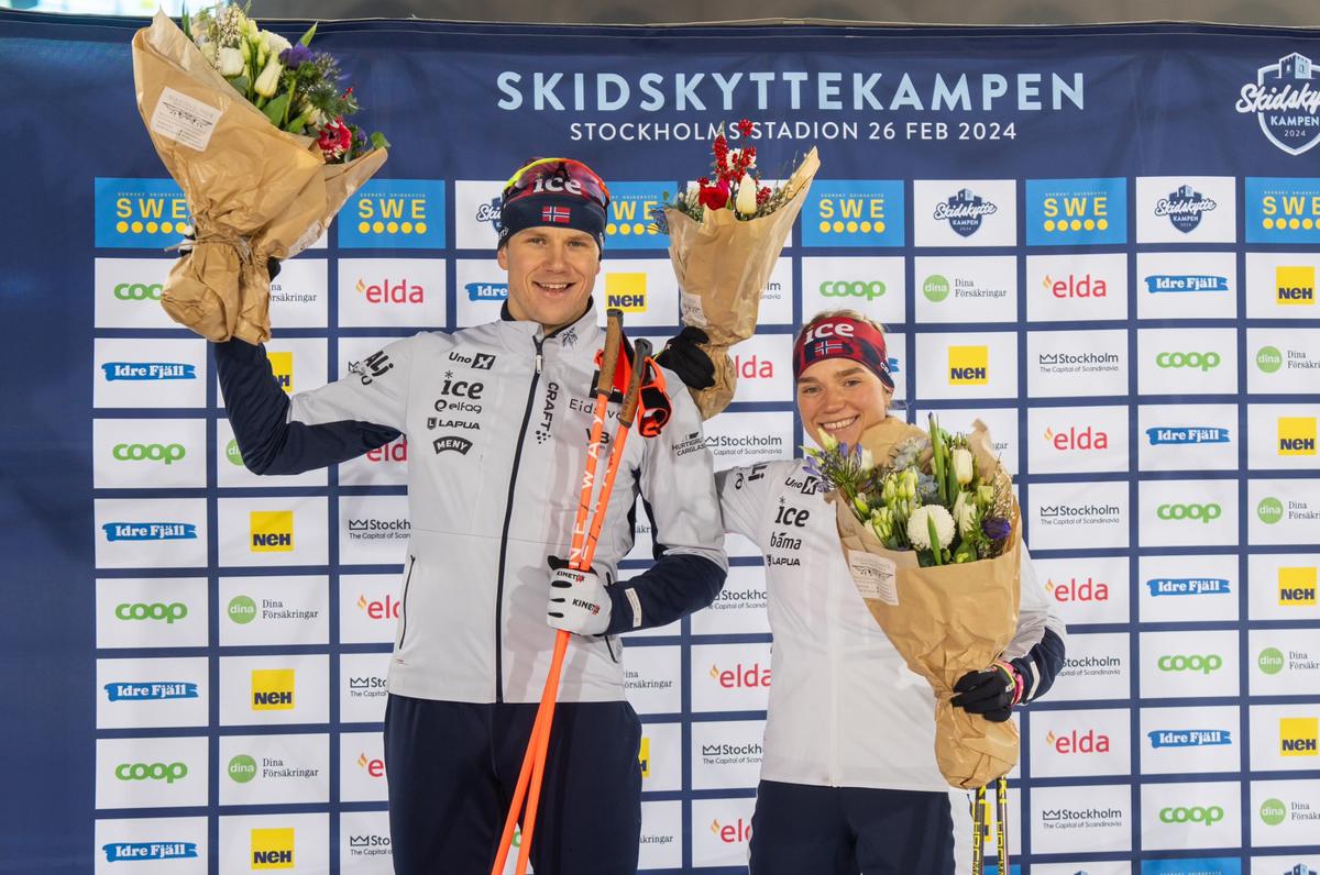 Biathlon | Skidskyttekampen : Juni Arnekleiv et Vetle Sjaastad Christiansen gagnent la course de qualification, Justine Braisaz-Bouchet et Emilien Jacquelin huitièmes