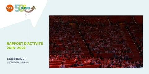 REPLAY - 50e Congrès CFDT - Lundi 13 juin 2022 - 14h-17h