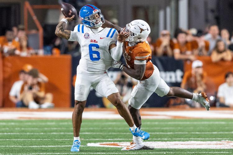 Ole Miss football drops to No. 12 in AP Top 25 after loss to Texas