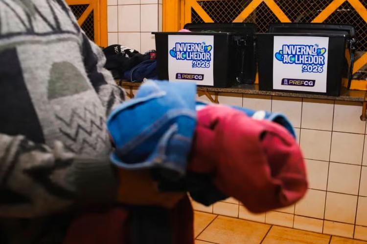 Com mínima de 10°C, Campo Grande reativa abrigo para pessoas em situação de rua