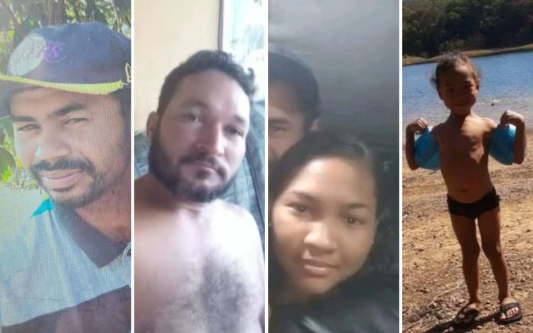 Acidente que matou pai, amigo e quatro filhos: polícia não encontrou marcas de frenagem e investiga causa