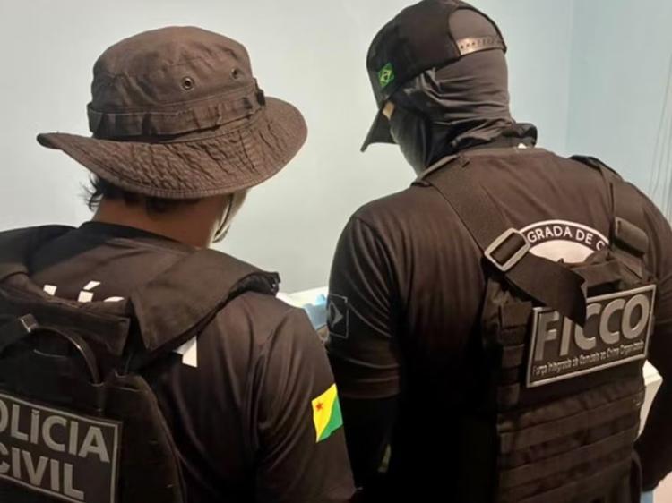 Operação contra organização criminosa prende 5 pessoas e cumpre 14 mandados no Acre