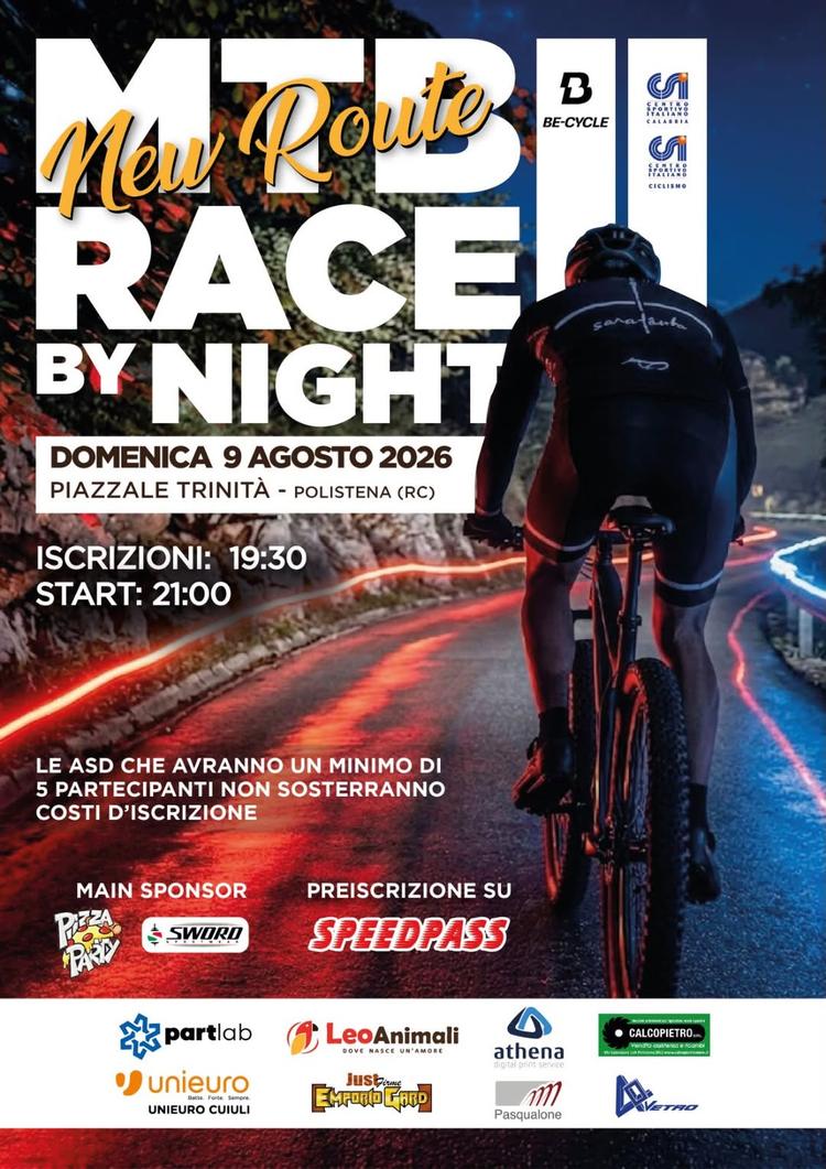 🚴EVENTO ANNULLATO🚴 L’Amministrazione Comunale comunica che l’evento sportivo in programma per questa sera denominato P...