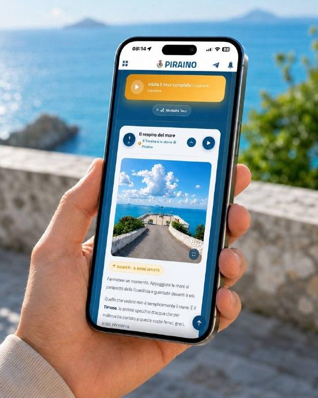 Oggi vogliamo condividere con voi una novità pensata per i Turisti del vostro territorio -. È un tour audio esperienzial...
