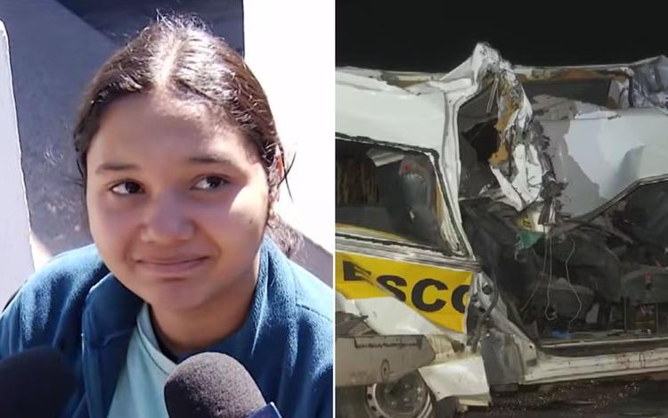 Aluna chora ao contar sobre acidente com van que matou cinco colegas: 'Memórias vão machucar demais'