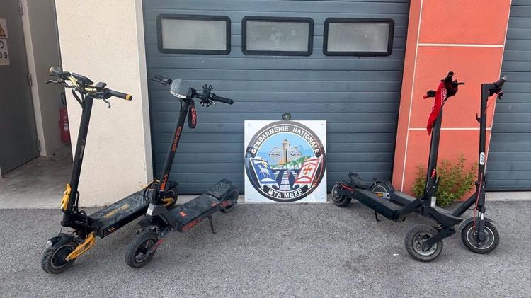 Hérault : six conducteurs de trottinettes verbalisés, l’un roulait à 55 km/h