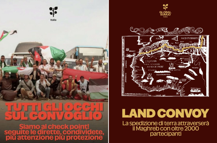 Fermata anche la Flotilla via terra. Arrestati due italiani a Sirte, si attiva la Farnesina