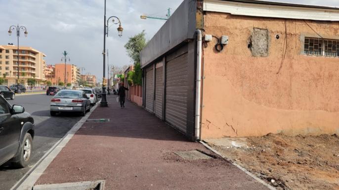 الوالي خطيب الهبيل يتدخل لانهاء عبث احتلال أرصفة شارع مولاي عبد الله بمراكش