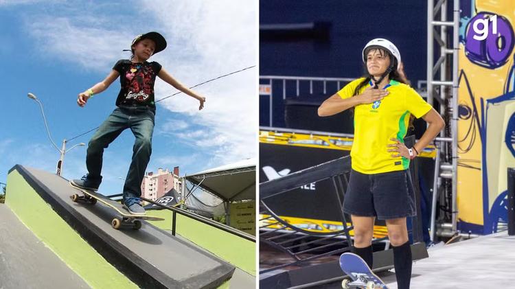 Quem é a 'fadinha' do RS? Conheça Maria Lúcia, promessa do skate que superou enchentes e subiu ao pódio