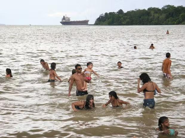 Todas as praias monitoradas em Belém estão próprias para banho, aponta levantamento da Semma
