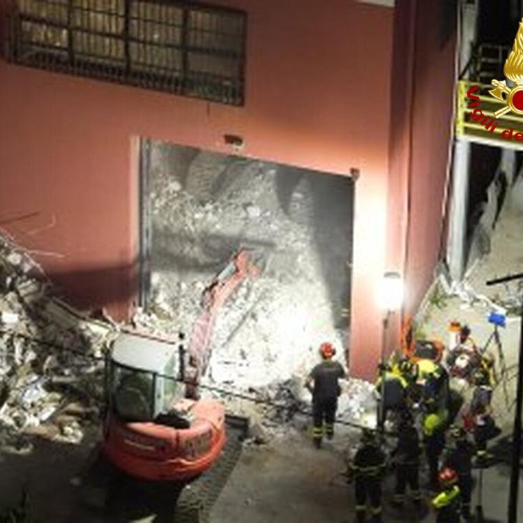 Messina, trovato il cadavere della quarta vittima del crollo