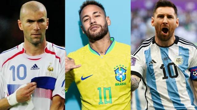 "Camisa 10": Os maiores da história do futebol