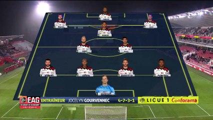 J16 Dijon FCO - EA Guingamp ( 2-1 ) - Résumé - (DFCO - EAG)   2018-19