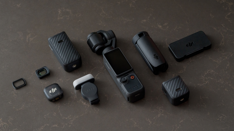 The DJI Osmo Pocket 4 Creator Combo.