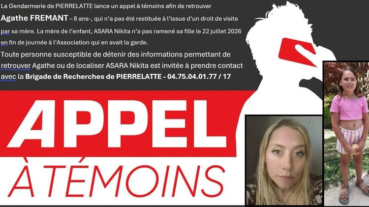 Gard : appel à témoins pour retrouver Agathe 8 ans