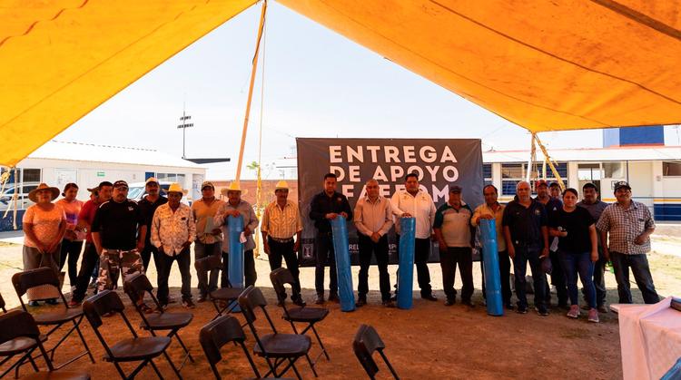 Impulsa Alejandro Alfaro la productividad agrícola en Totolapan