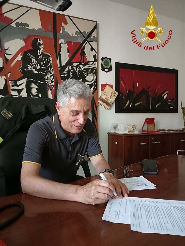 asti comandante vigili del fuoco calvelli
