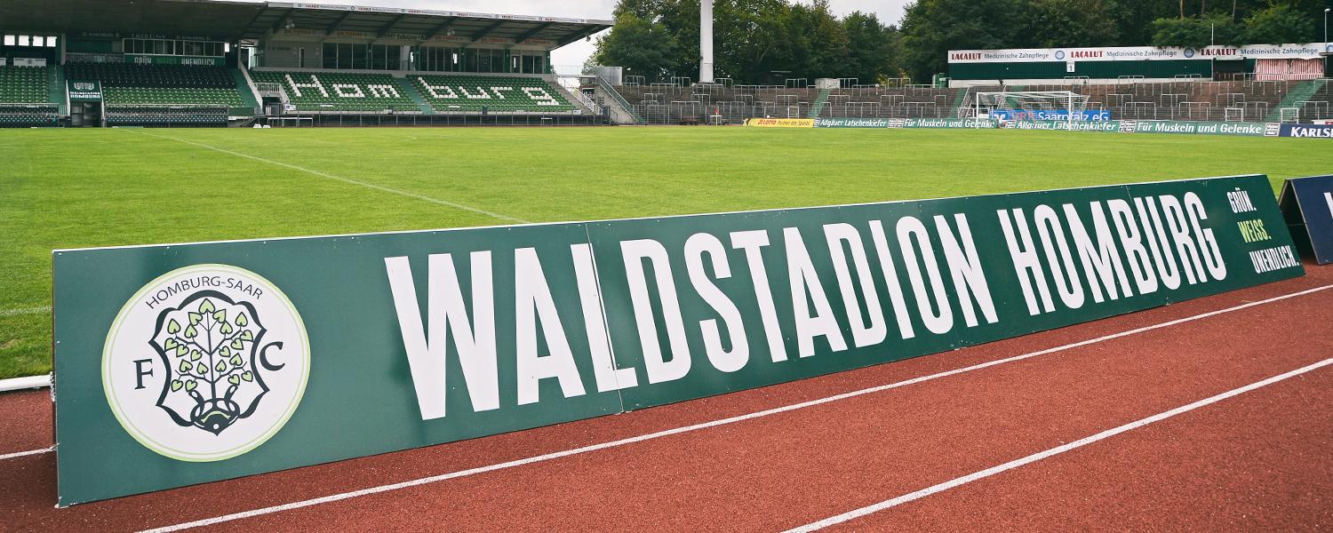 Sanierungsarbeiten am Marathontor im Waldstadion gestartet