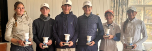 Mía Yaya, Martina Oubel, Santiago Dedyn y Santino Ruiz Mazza, ganadores del segundo Torneo Regional de Menores y séptima fecha Metro