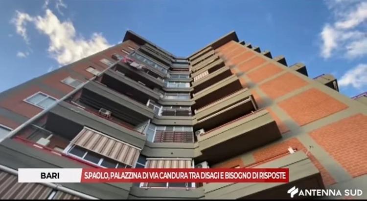 Bari, in via Candura una palazzina tra disagi e richiesta di aiuto