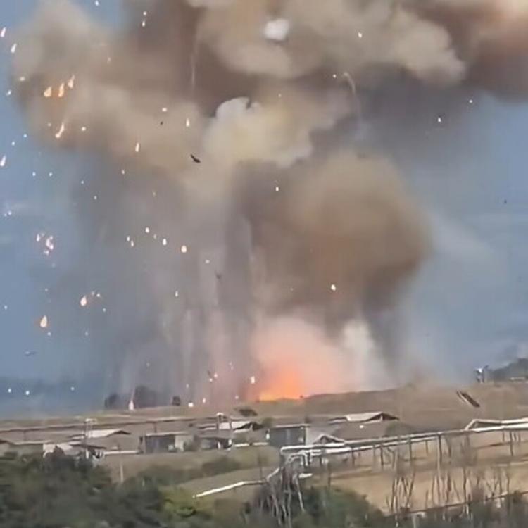 Maxi esplosione in una fabbrica di munizioni a Colleferro (VIDEO)