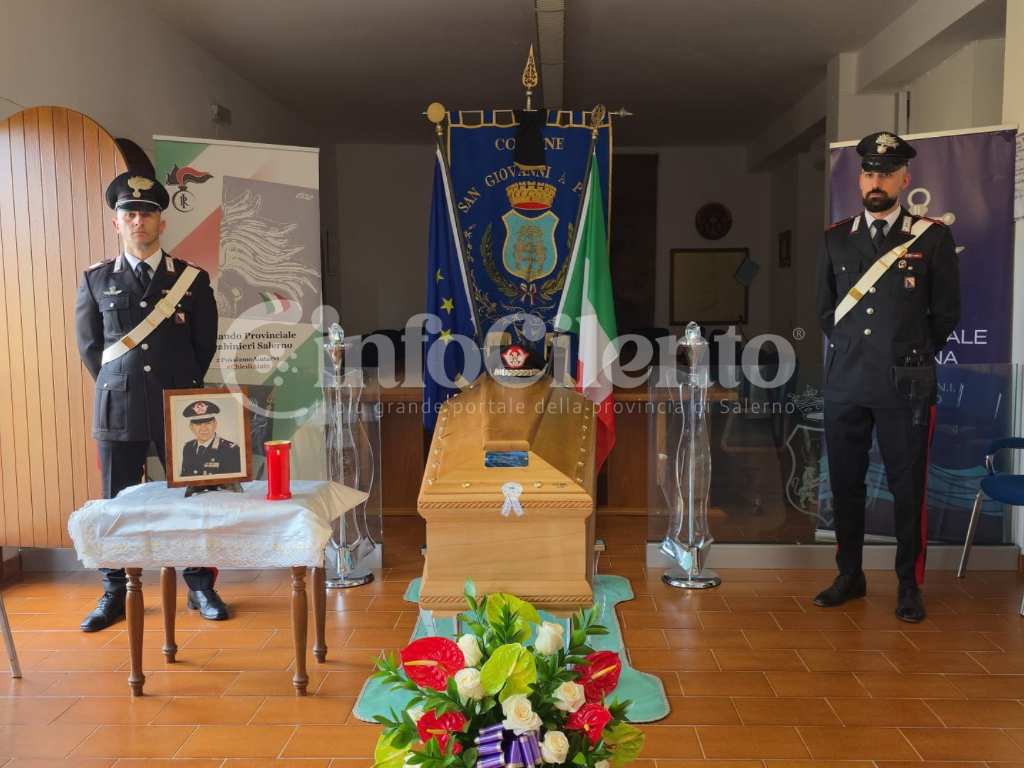 Addio al generale Antonio Gagliardo: camera ardente a San Giovanni a Piro e domani i funerali