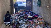 Desarticularon banda que contrabandeaba ropa, juguetes y celulares desde Chile
