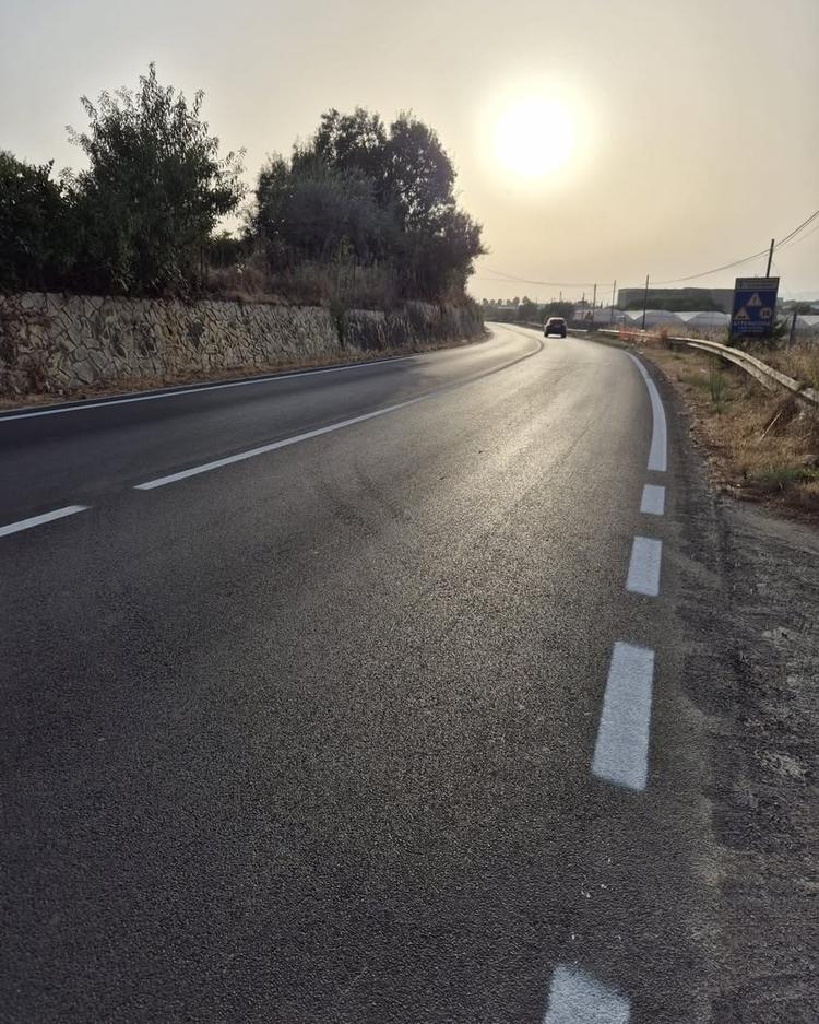 🛣️ COMPLETATA LA SEGNALETICA ORIZZONTALE SULLA SP 67 È stata realizzata la nuova segnaletica orizzontale lungo la Strad...