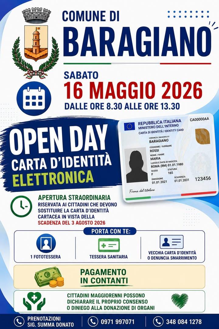 Amministrazione Comunale di Baragiano Posted